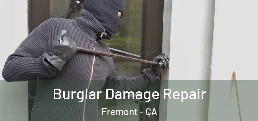 Burglar Damage Repair Fremont - CA